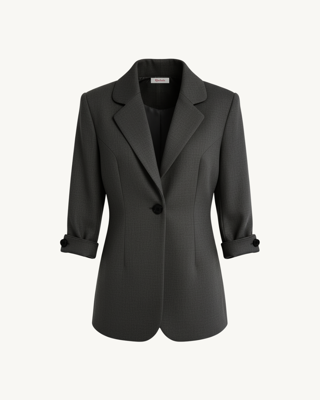Das „Büro“-Paket A – Inner Circle Blazer (Anthrazit), Die Foundry Hose (Beige) & Erbstück Bluse (Alabaster)