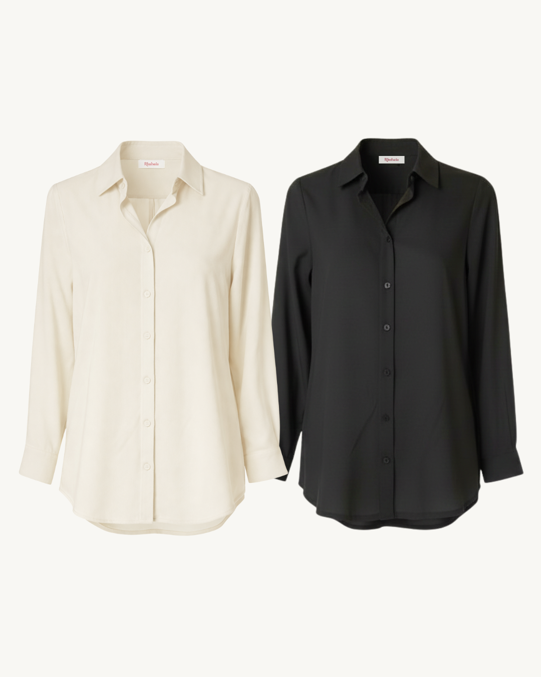 Paquete C - Camisa de Botones 'Esencial' Clarity (Juego de 2)