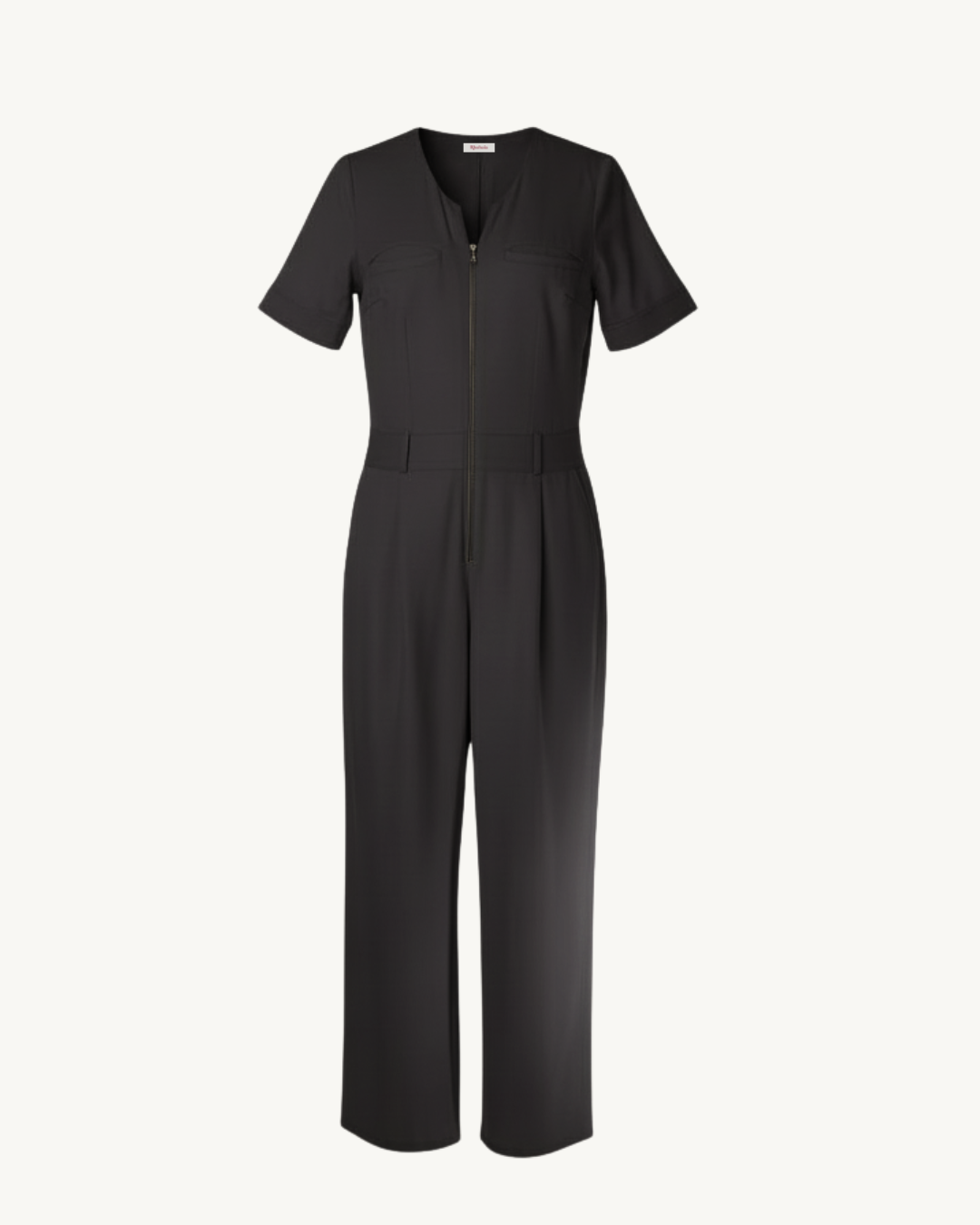 Virtual Acquisition 'Zip-Up' Jumpsuit