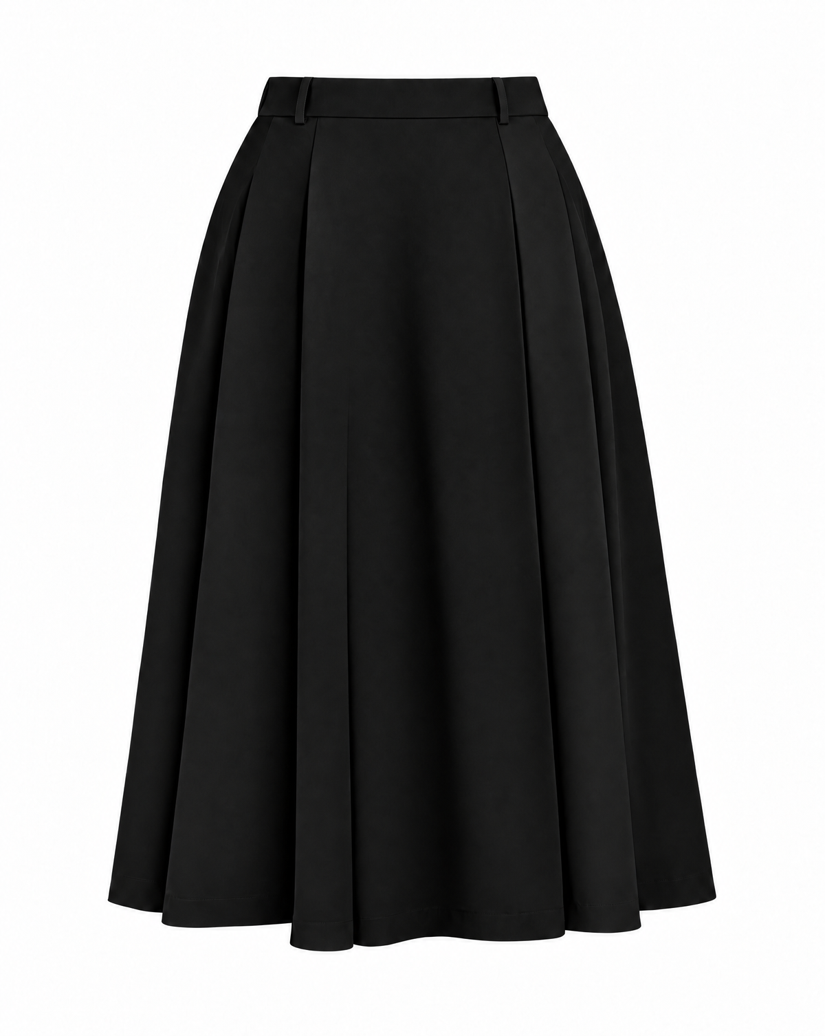 The Riviera 'Pleated' Midi Skirt