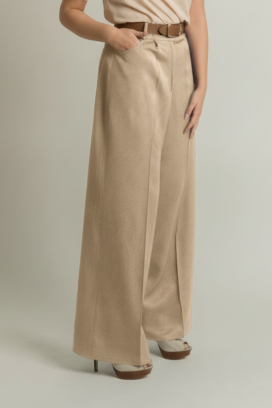 The Grande Tour 'Wide Leg' Trouser