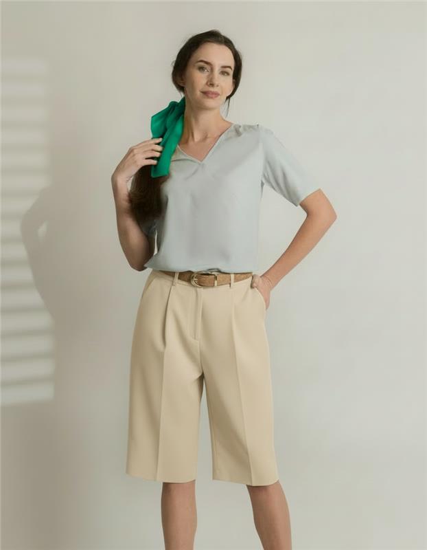 The Promenade Twill Bermuda Short