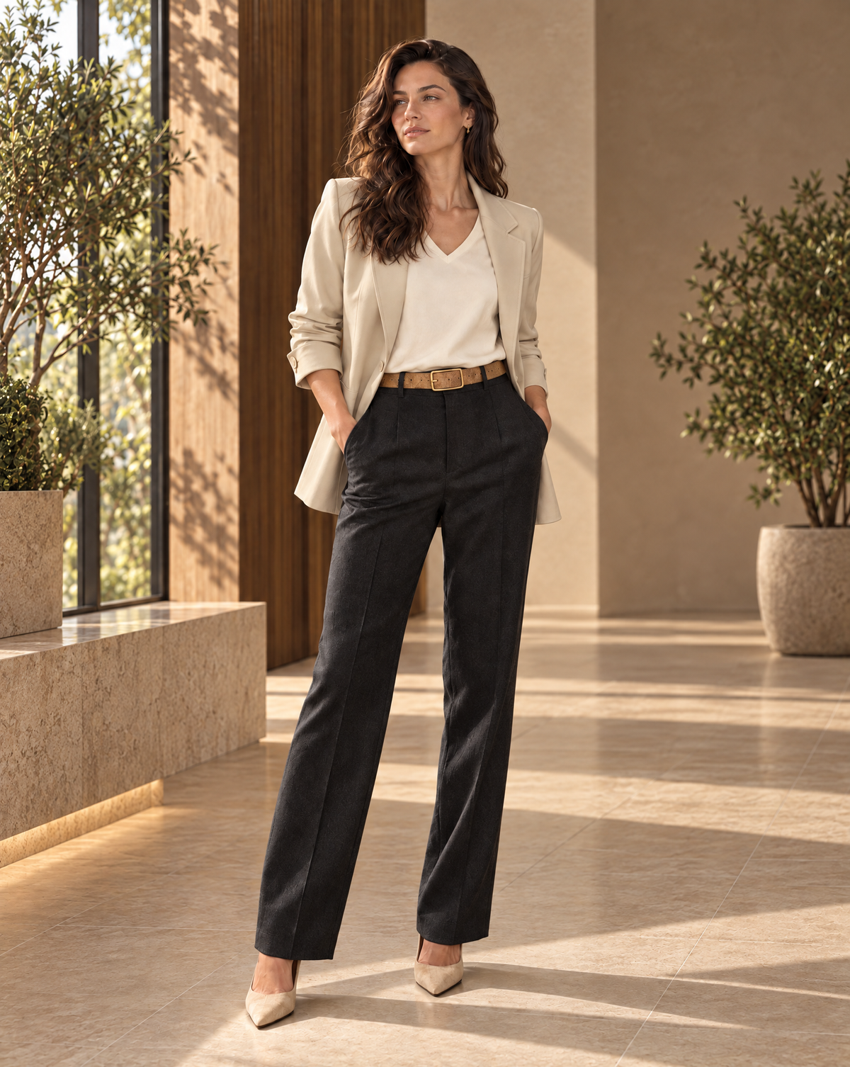 The Foundry 'Straight Leg' Trouser
