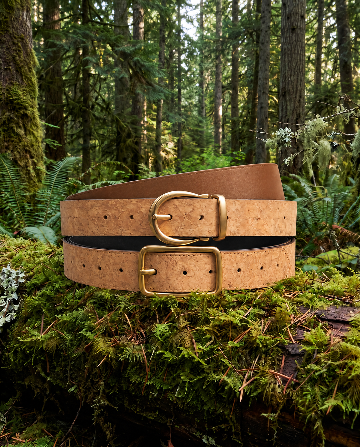 Gift Bundle - Signature Reversible Cork Belt (Set of 2)