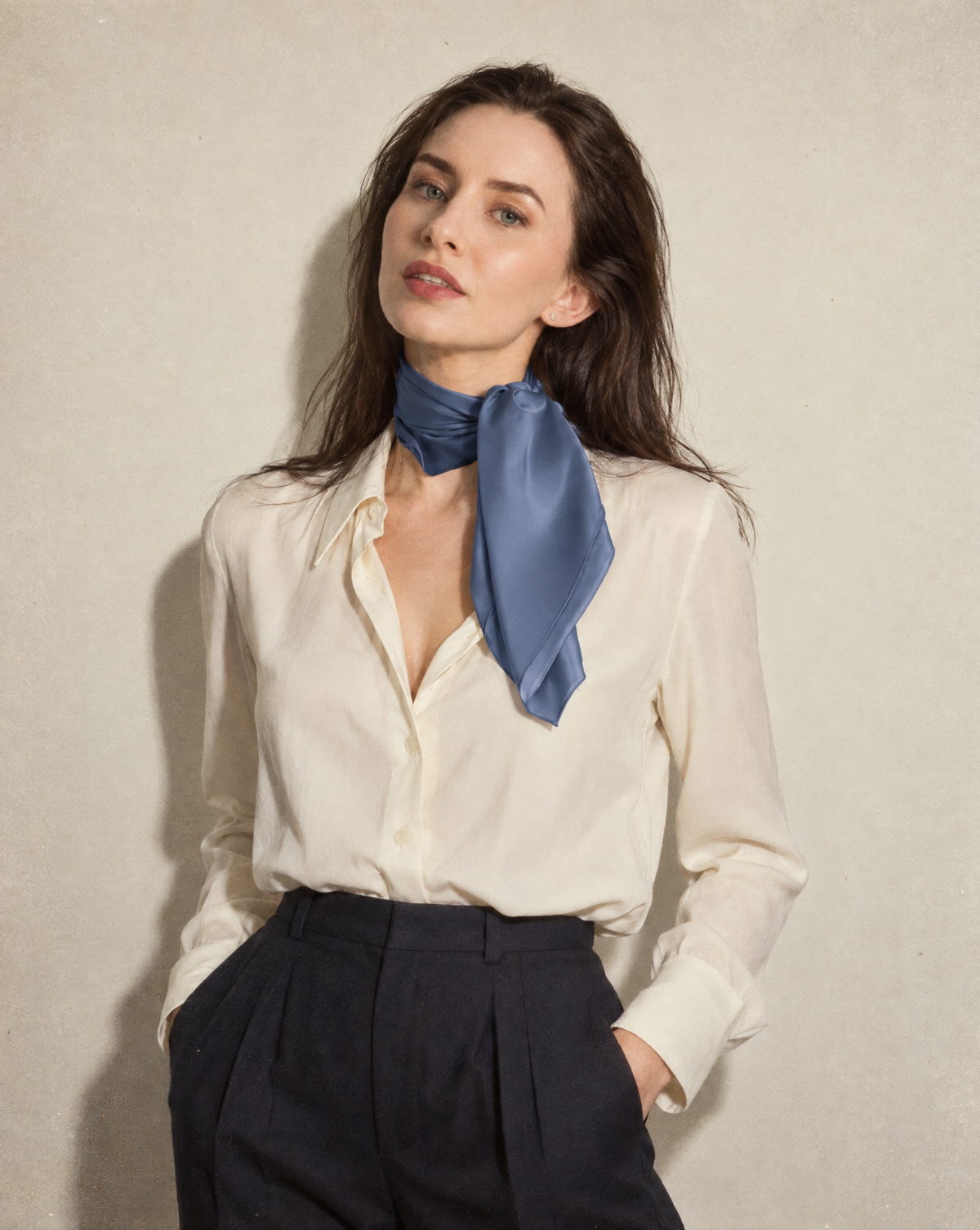 Eco-Friendly Silk Satin 25x25 Scarf