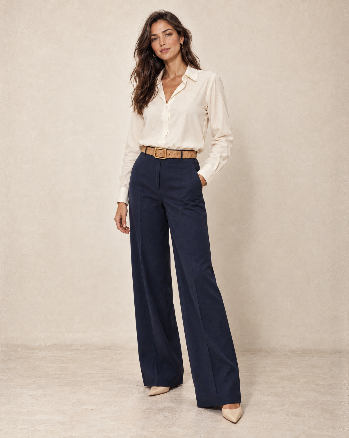 The Grande Tour 'Wide Leg' Trouser (Fall)