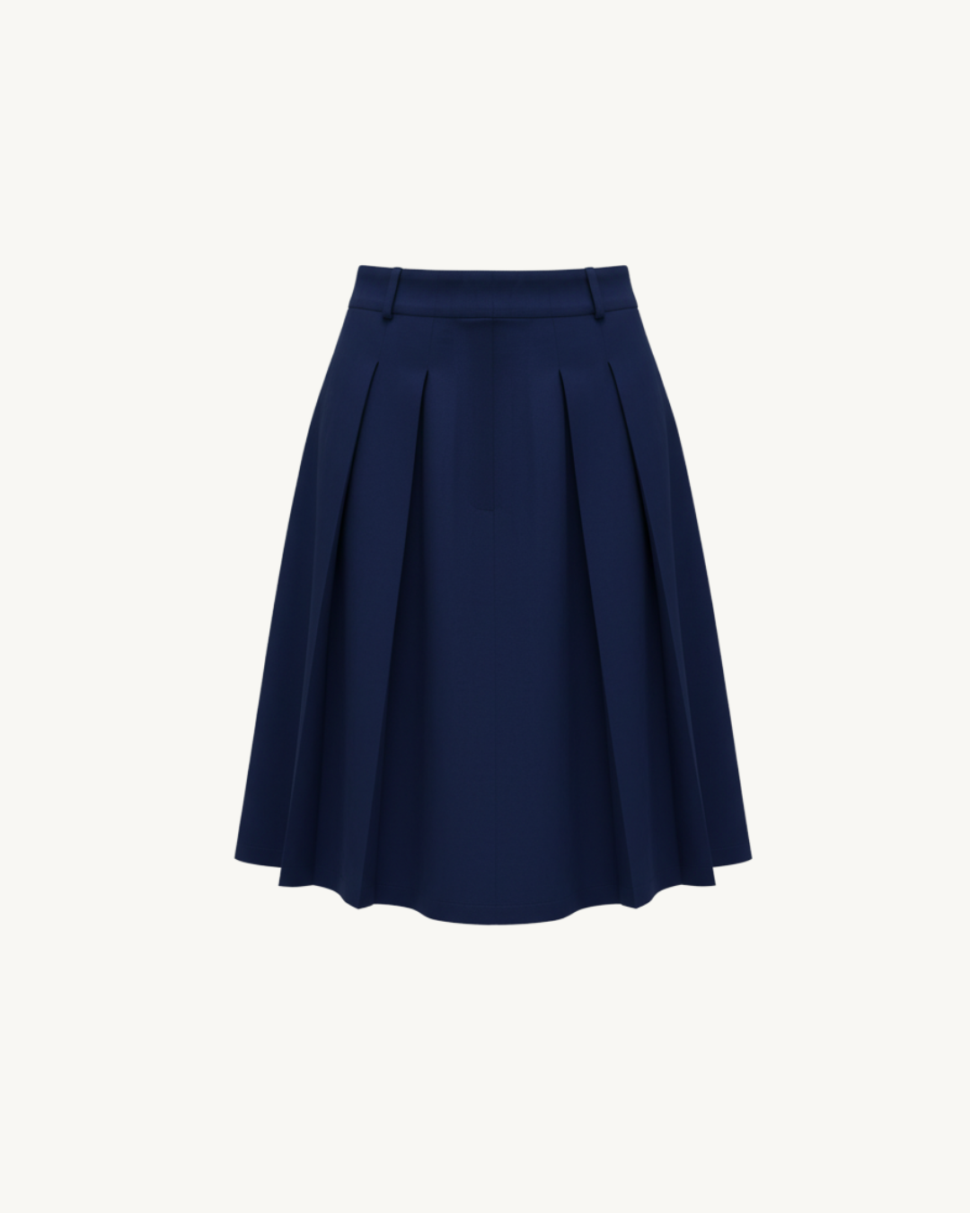 Virtual Riviera 'Pleated' Midi Skirt