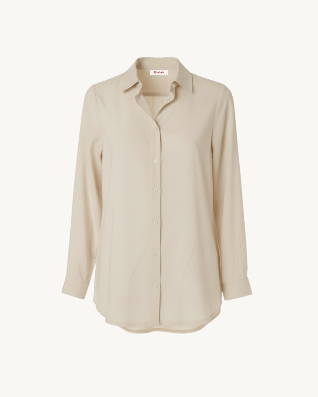 The Office Bundle E - Clarity Essential Button Up (Blush), Riveira Pleated Skirt (Black).