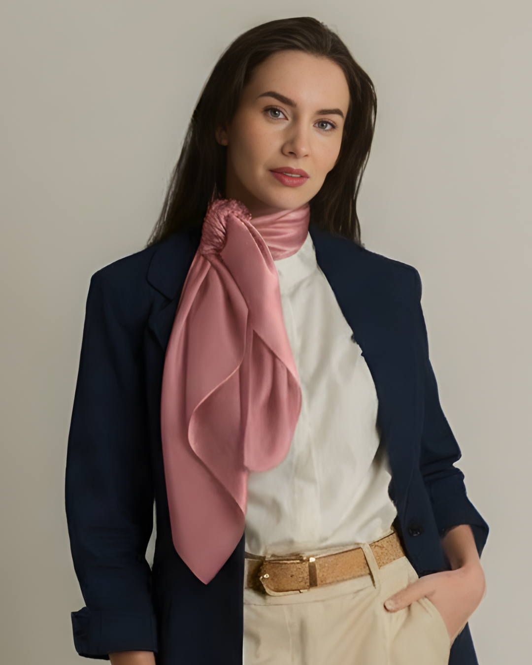 Eco-Friendly Silk Satin 35x35 Scarf