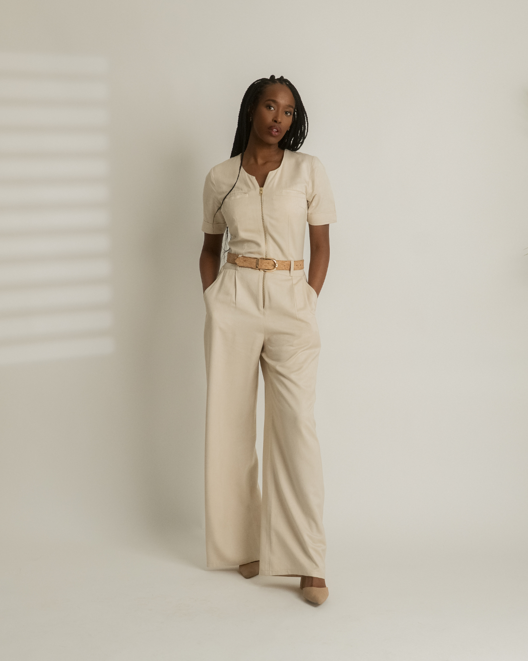 The Acquisition 'Wide-Leg' Jumpsuit