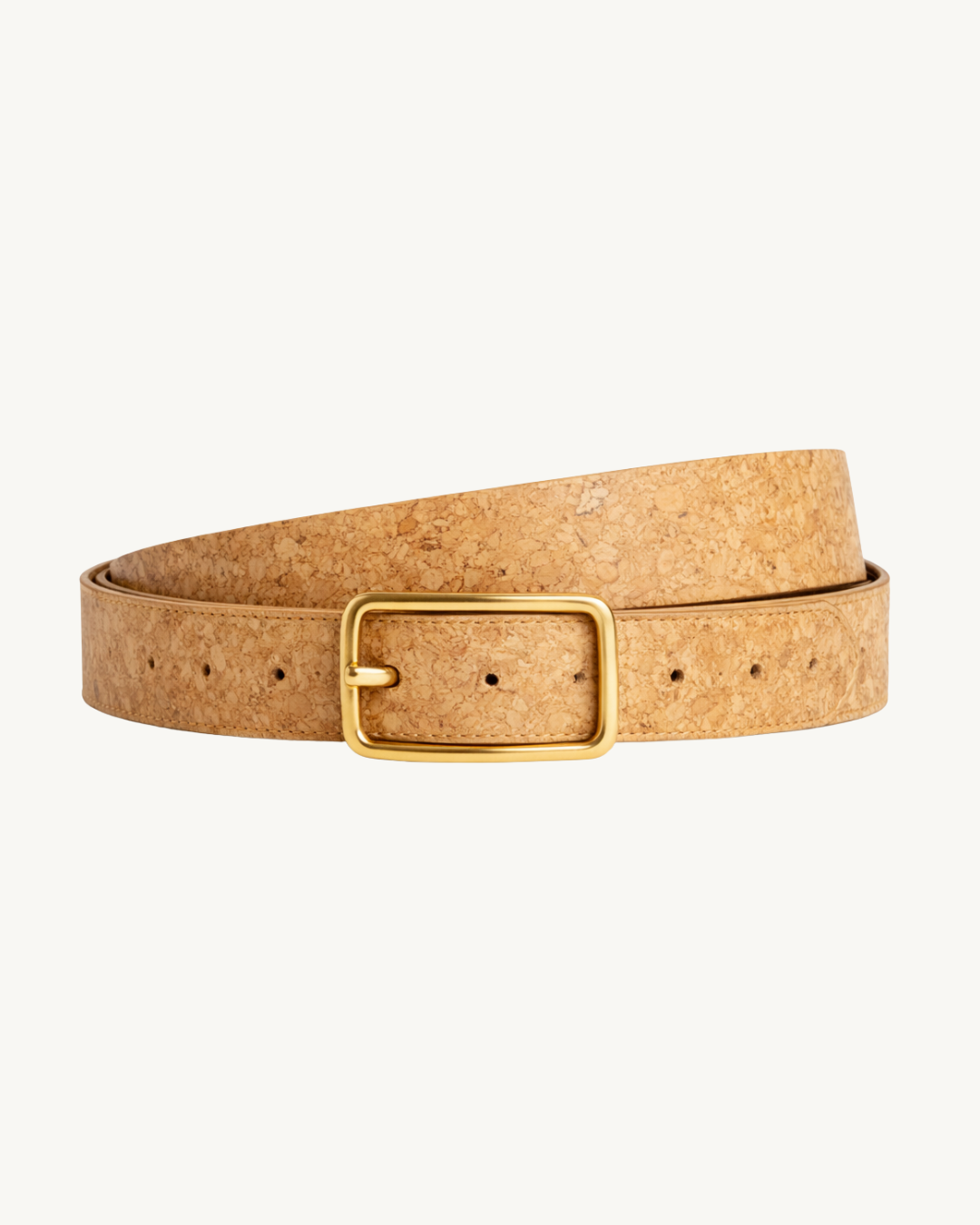 Virtual 'Signature' Cork Belt - Rectangle Buckle