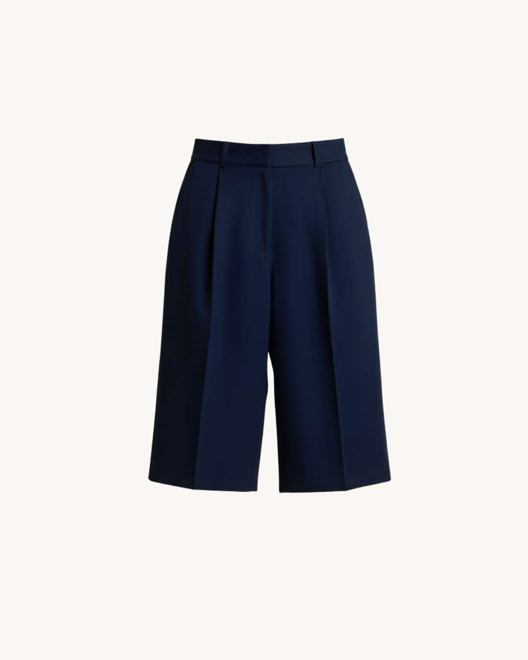 The 'Weekend Essentials' Bundle A, Regent Shirt (Alabaster) & Bermuda Shorts (Navy)