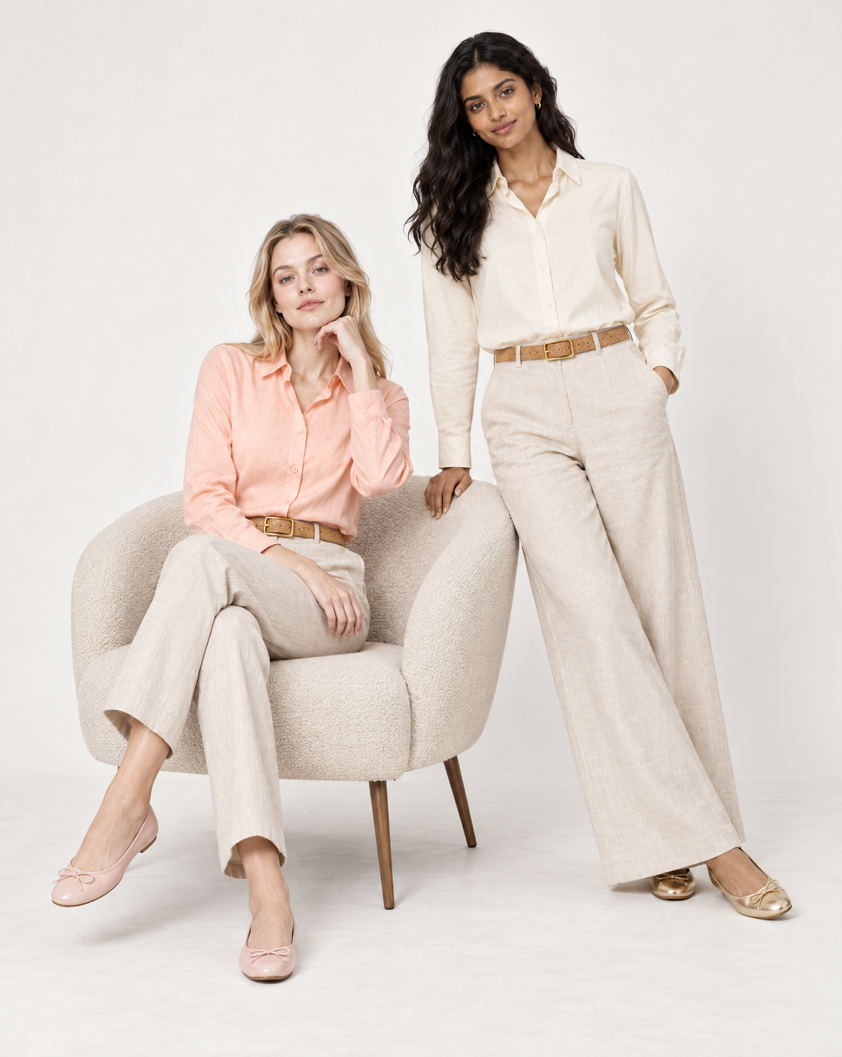Bundle B - Clarity 'Essential' Button Up (Set of 2)