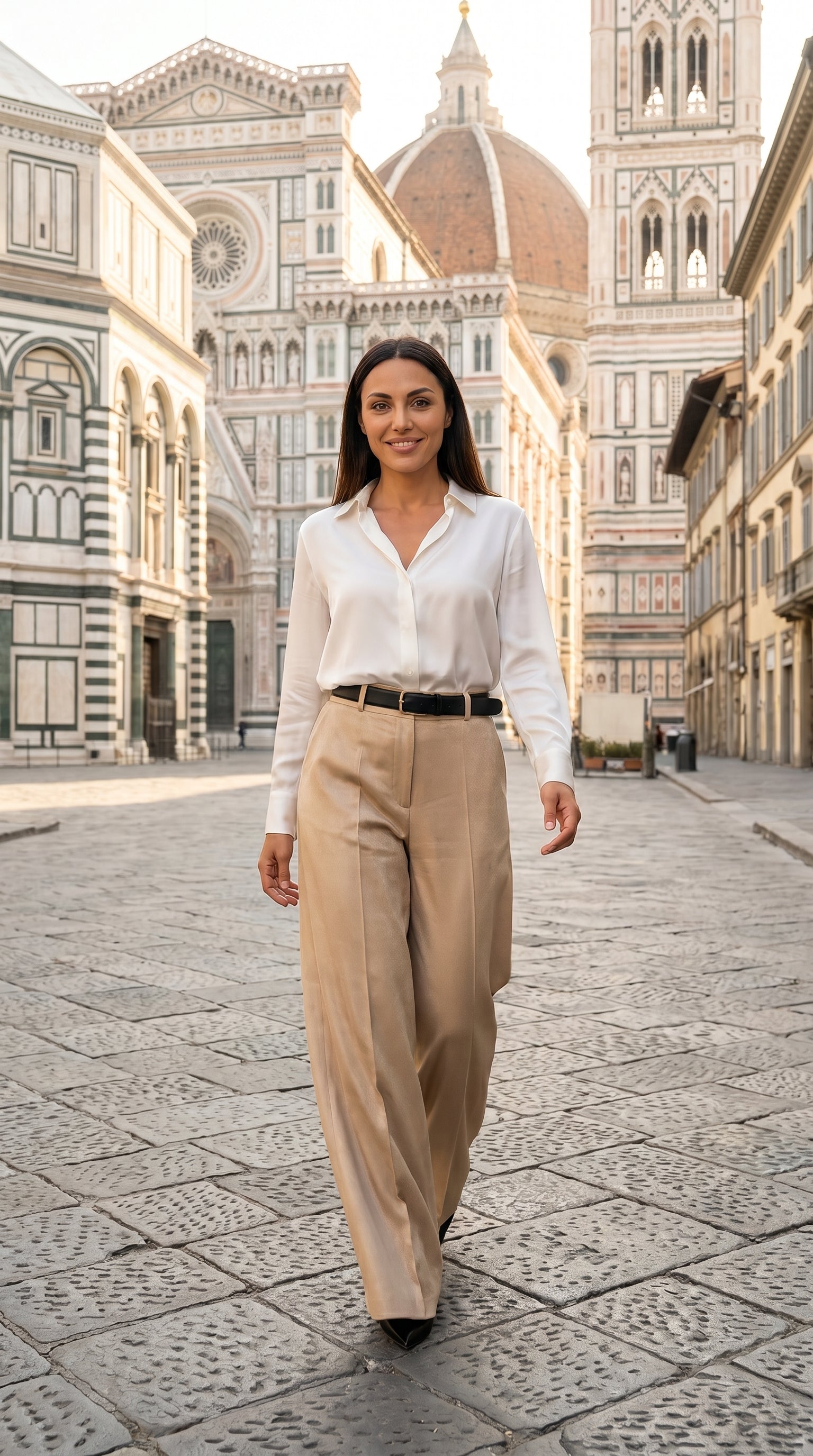The Grande Tour 'Wide Leg' Trouser